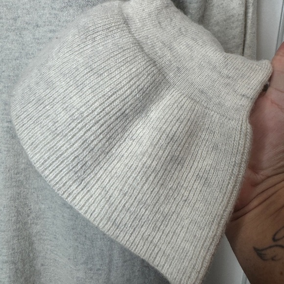 Banana Republic Long Bell Sleeve Dress Grey - Picture 10 of 11